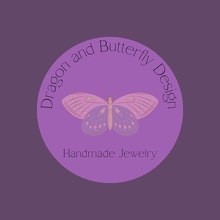 Dragon and Butterfly Design  Logo